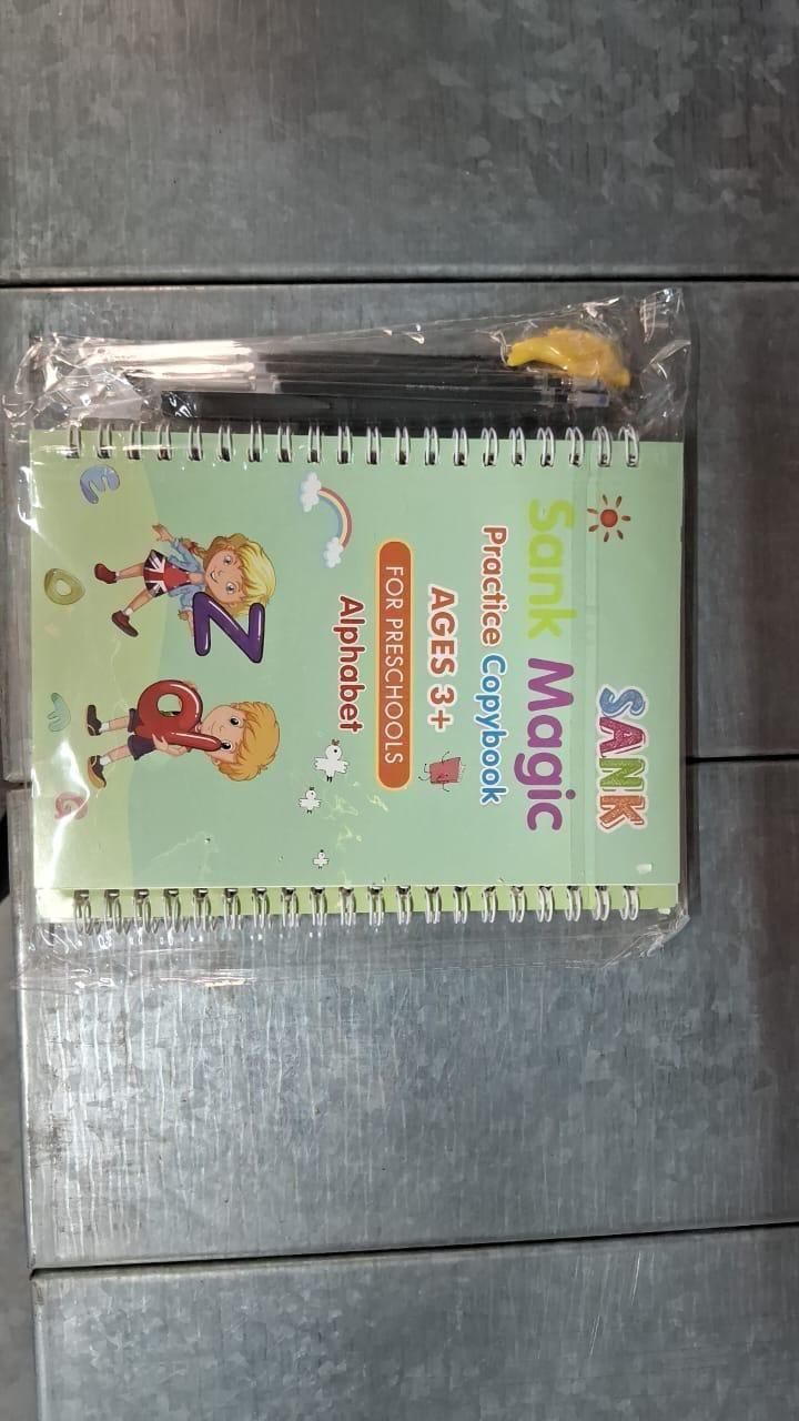 Sank Magic Practice Copybook (4 BOOKS,1 PEN,1 GRIP,10 REFILL) (kids)